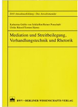 Mediation und Streitbeteiligung, Verhandlungstechnik und Rhetorik